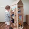 kid rotating bookshelf